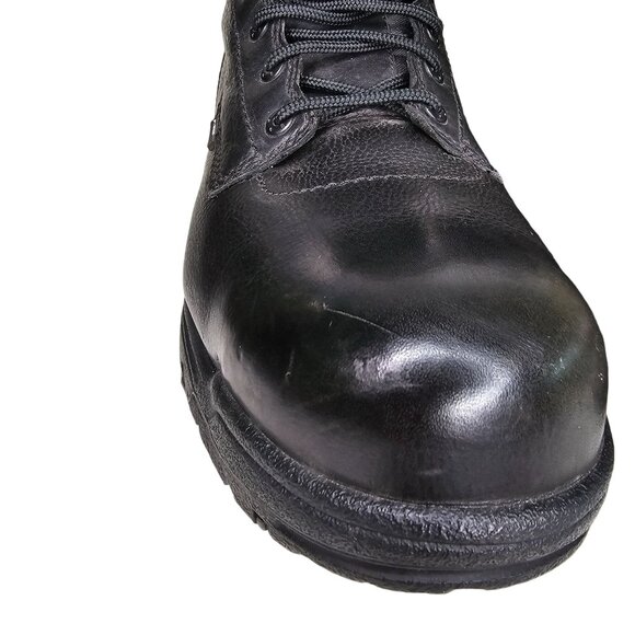 Timberland PRO Series Mens Black Leather Safety Work Boots Oil & Slip Resistant - Picture 8 of 12